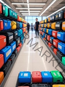Andaikan Baterai Mobil Listrik Bisa Dibeli di Supermarket atau Toko Eceran