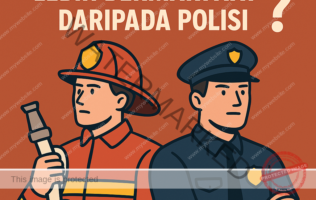 🔥 Pemadam Kebakaran Lebih Bermanfaat daripada Polisi? Sebuah Perspektif Kritis